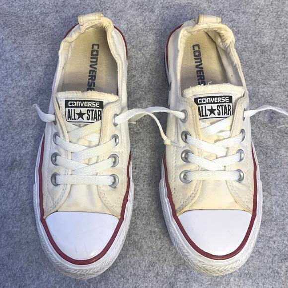 Converse Shoes Womens 7 Chuck Taylor Shoreline Casual Sneakers 537084F White - Picture 2 of 8